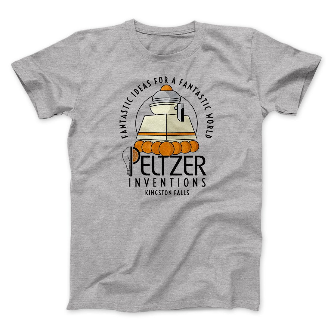 Peltzer Inventions Funny Movie Unisex T-Shirt - Soft Cotton Crew Neck Tee
