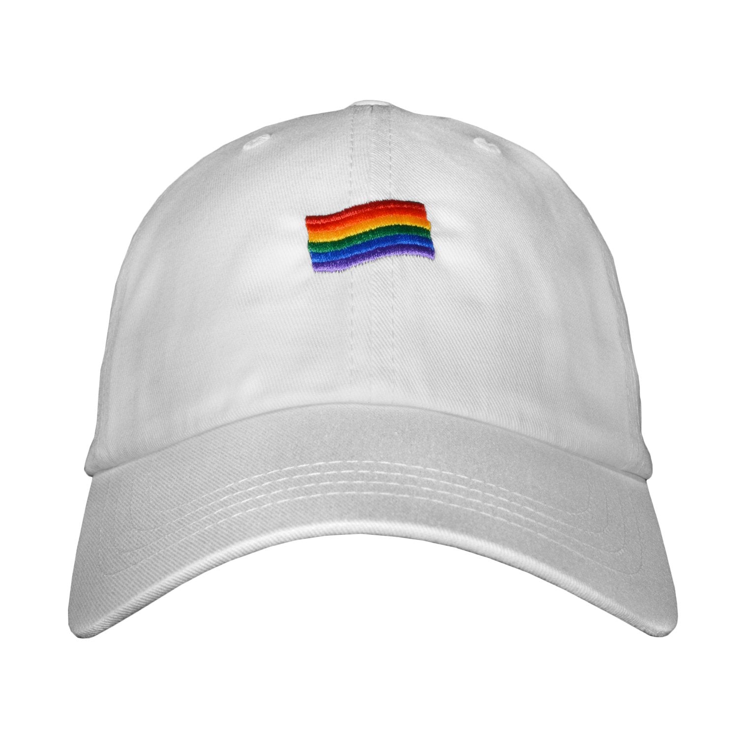 Pride Flag Dad hat